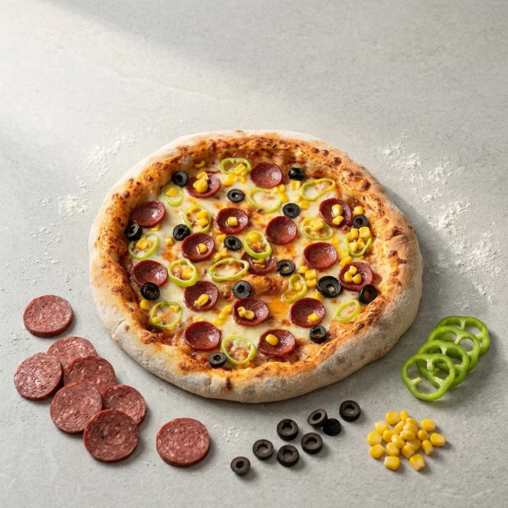 Artizan Karışık Pizza görseli 2