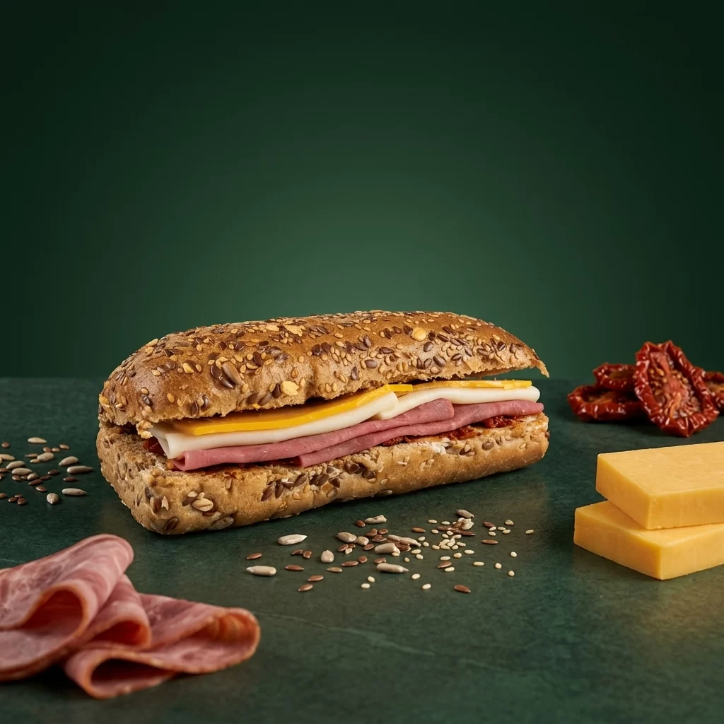Dana Jambonlu Tahıllı Panini görseli 2