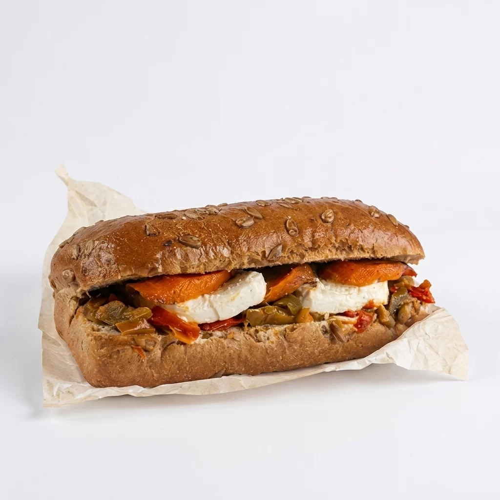 Peynirli Vejetaryen Panini